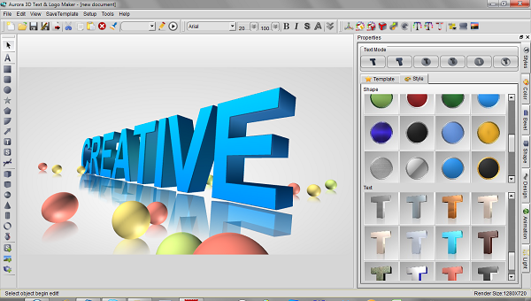 Aurora-3D-Text-Logo-Maker-Download-GetIntoPC